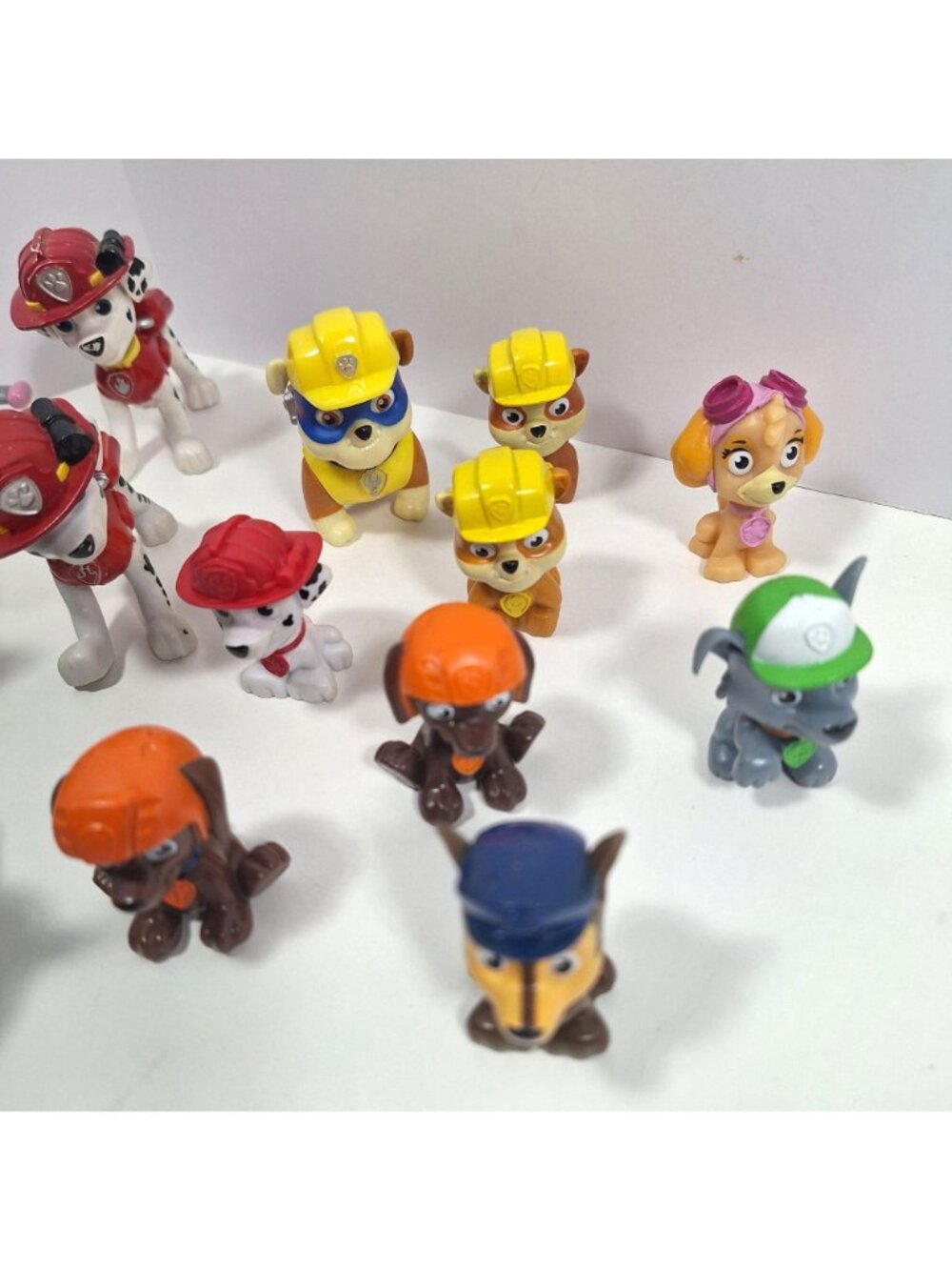 Paw Patrol Action Figures Chase Marshall Skye Rocky Rubble Everest Zuma 18 Lot - Picture 6 of 13